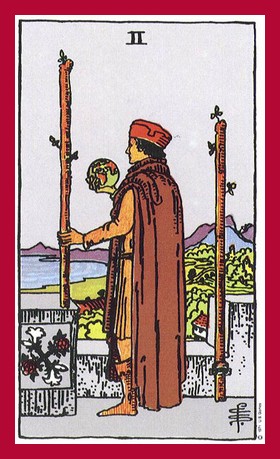 The Two of Wands Tarot Card