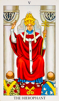 Hierophant Card Tarot