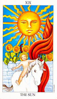 Sun Card Tarot