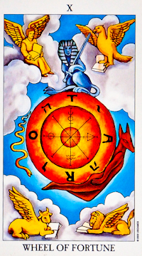 Wheel of Fortune Tarot Card