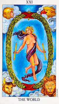 World Card Tarot