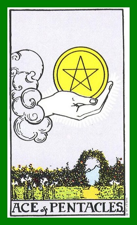 ace of pentacles