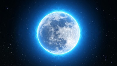 Full Blue Moon