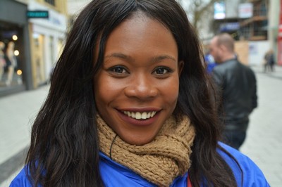 Smiling woman