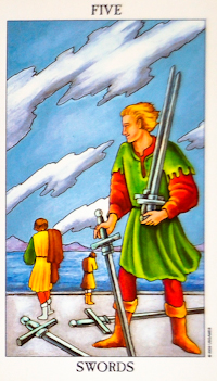 Five of Swords Tarot Card