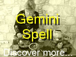 Gemini Spell Casting for The Astrology Zodiac Star Sign of Gemini