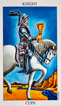 Knight of Cups Tarot Card