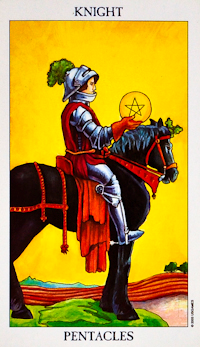 Knight of Pentacles Tarot Card