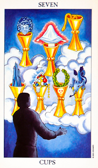 Seven of Cups Tarot Card