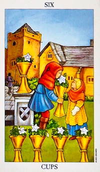 Six of Cups Tarot card