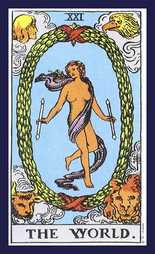 World Tarot Card