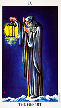 Hermit Tarot Card