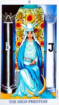 High Priestess Card Tarot