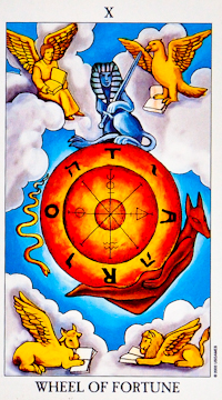 Wheel of Fortune Card Tarot