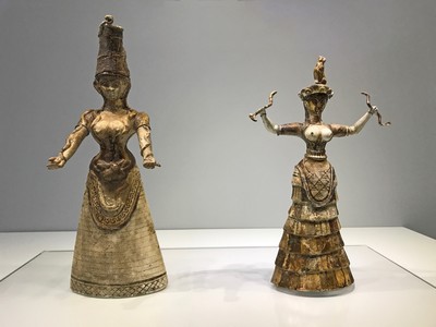 Two figurines of ancient Gods